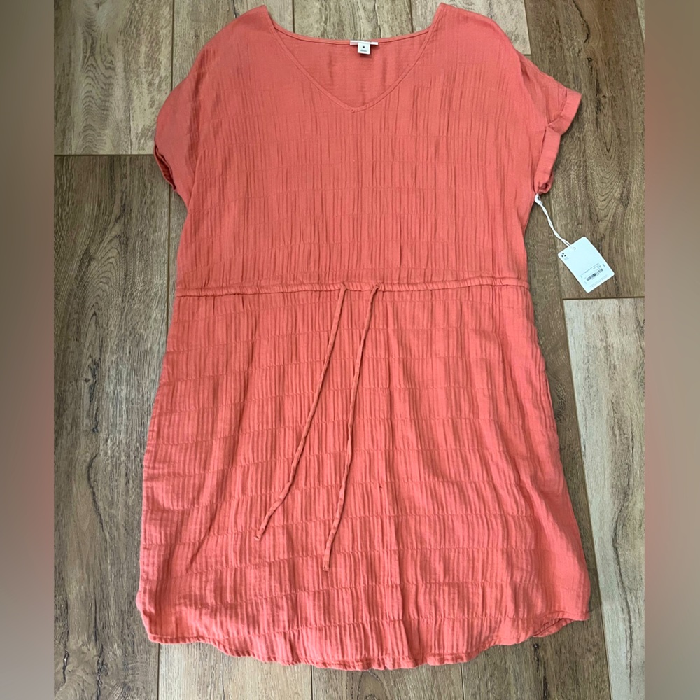 Coral dress